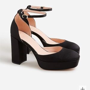 J. crew collection platform heel